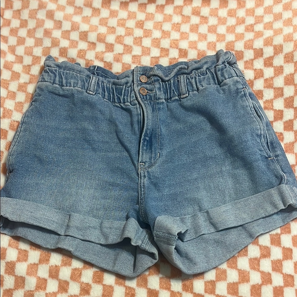 Women's Blue Denim Shorts